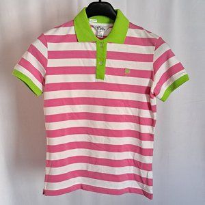LILY PULITZER TEE t-shirt TOP Sz SMALL PIMA COTTON MADE IN PERU ** LIKE NEW !!